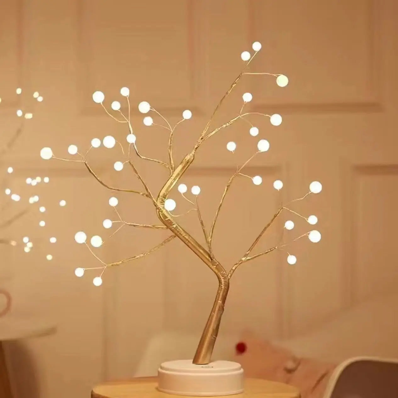 ARBOL DE MESA CON LUZ PARA DECORACION  ™