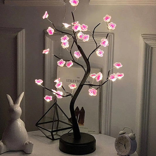 ARBOL DE MESA CON LUZ PARA DECORACION  ™